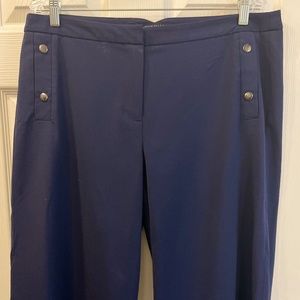 Roz & Ali, Size 14, Navy, Wide leg Crop pants